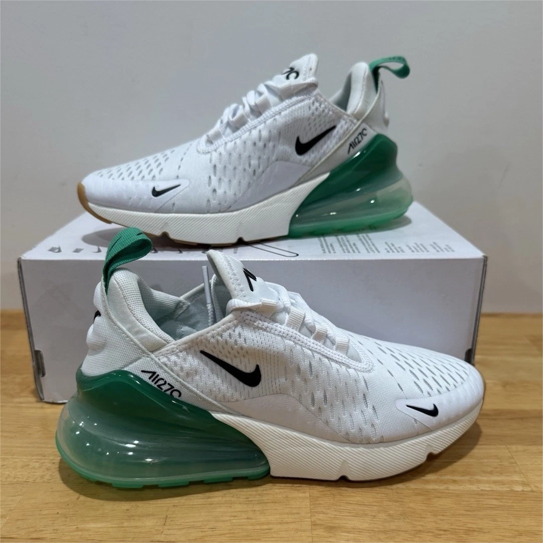 Nike Air Max 270 White Stadium Green WOMENS SIZE 5.5 AH6789-125