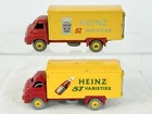 2 Dinky Toy 924 Heinz Vans Vintage Original Can Truck  No Boxes READ