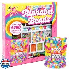 Just My Style ABC Beads by Horizon Group Usa, 1000 Charms and Be