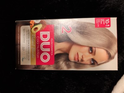 Pluscosmetica Duo In 10-1 Lightest Ash Blonde 2 Applications Hair Dye.