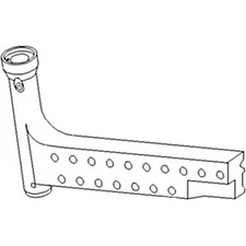 AR80192 New RH Knee Extension Fits John Deere 4040 4050 4055 4230 4240 4250 +