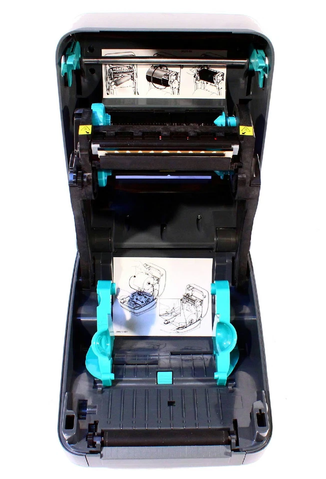 Zebra GX430T GX43-100310-000 Thermal Barcode Label Printer USB Parallel 300DPI - Image 2 of 3