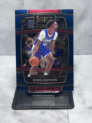 2021-22 Select Basketball Keon Johnson Los Angeles Clippers Concourse ...
