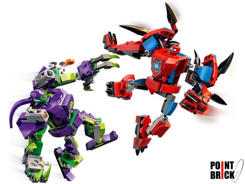 LEGO 76219 MARVEL SUPER HEROES Battaglia tra i mech di Spider-Man e Goblin - Bild 4 von 5