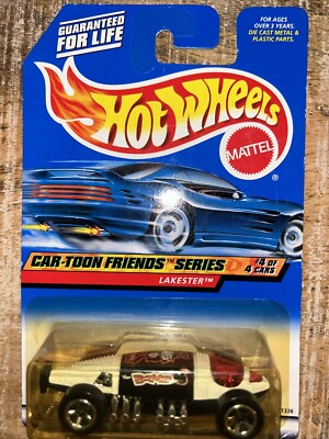 ミニカー Hot Wheels 1999 Lakestar 1999 HOT WHEELS CARTOON FRIENDS SERIES LAKESTER The Bomb 4/4