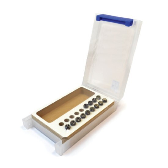 Indexa 1mm-7mm ER11 SINGLE ANGLE COLLET SET, 1442898K