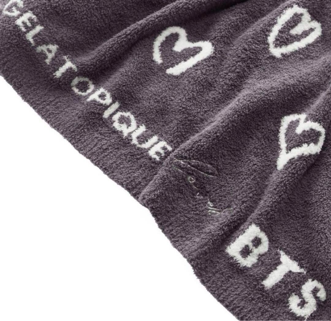 小物 [GELATO PIQUE loves BTS] BLANKET (GRAY) GELATO PIQUE loves BTS Blanket Gray | eBay