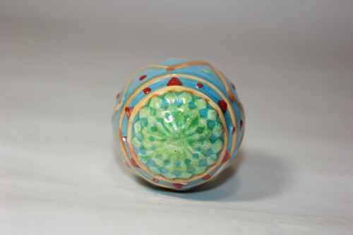 De Colección Colorida Pintada a Mano Arte Huevo de Pascua Figura Knick Knack Regalo Decoración de Primavera - Imagen 9 de 10