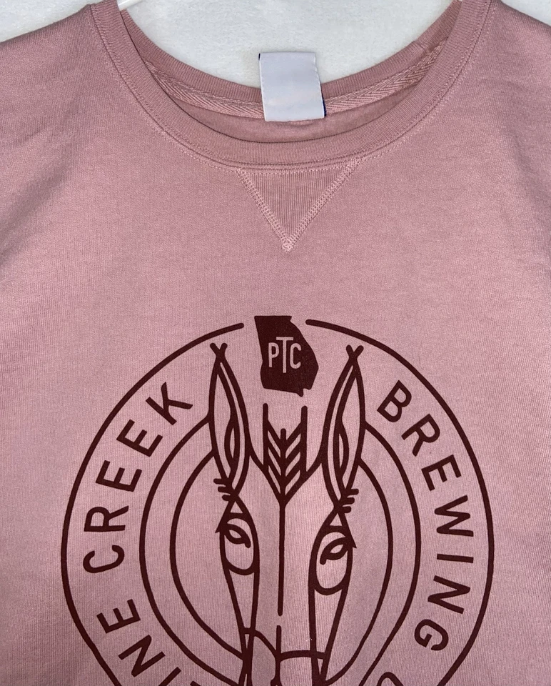 Sudadera Line Creek Brewing Company Peachtree City Logo Mujer Cerveza Artesanal GA Foto 4 de 4