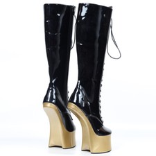 18cm Womnes High Heel Wedges Heelless Platfor...