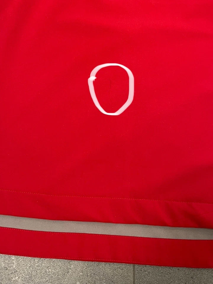 FootJoy Dryjoys Tour XP 夹克男式特大号红色套衫高尔夫户外 — 第 4/4 张图片