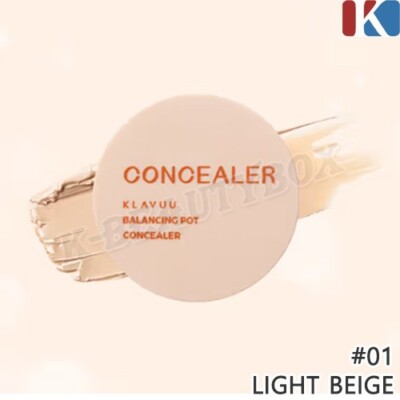 KLAVUU Balancing Pot Concealer #01 Light Beige 5g Face Concealer K-Beauty NEU