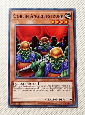 Yugioh! Goblin Angriffstrupp LDK2 Common Near MInt Neu! Blitzversand!