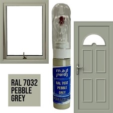 RAL 7032 Pebble Grey UPVC Window Door Frame Touch Up Paint Scratch Chip Repair