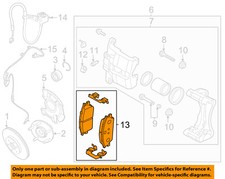 HYUNDAI OEM 20-25 Venue Front Suspension Brake Components-Brake Pads 58101K2A00
