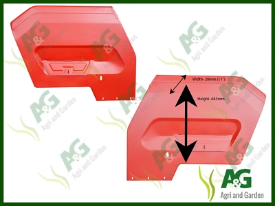 Mudguard Fender Set For Massey Ferguson 135 148 165 11" Wide