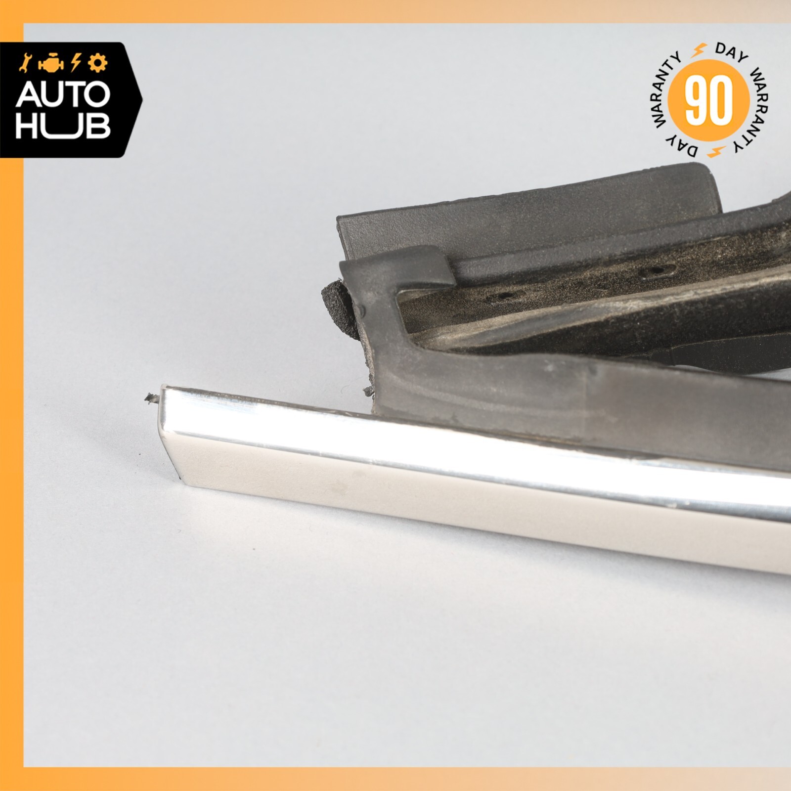 07-11 Bentley Continental GTC Rear Right Window Weather Seal Molding OEM 59k