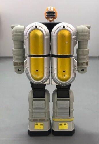 BANDAI POWER RANGERS ZEO DX YELLOW BLOCKER, OH-BLOGGER MEGAZORD ACTION FIGURE - Picture 1 of 4