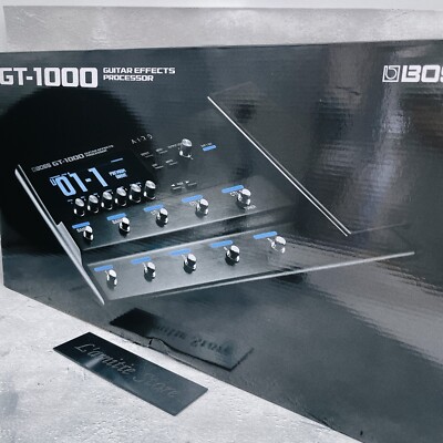 ギター BOSS / GT-1000 CORE Effects Processor Amazon.com: Boss GT-1000CORE Guitar Effects Processor Bundle