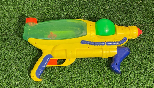 Vintage 1999 Nerf Larami XP 270 Super Soaker Wasser Luftdruck getestet funktioniert - Bild 4 von 9
