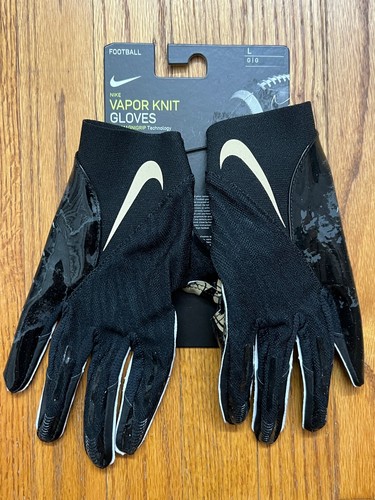 Guantes de fútbol americano Nike Army Black Knights Team emitidos tejido vapor 4.0 talla L raros - Imagen 3 de 6