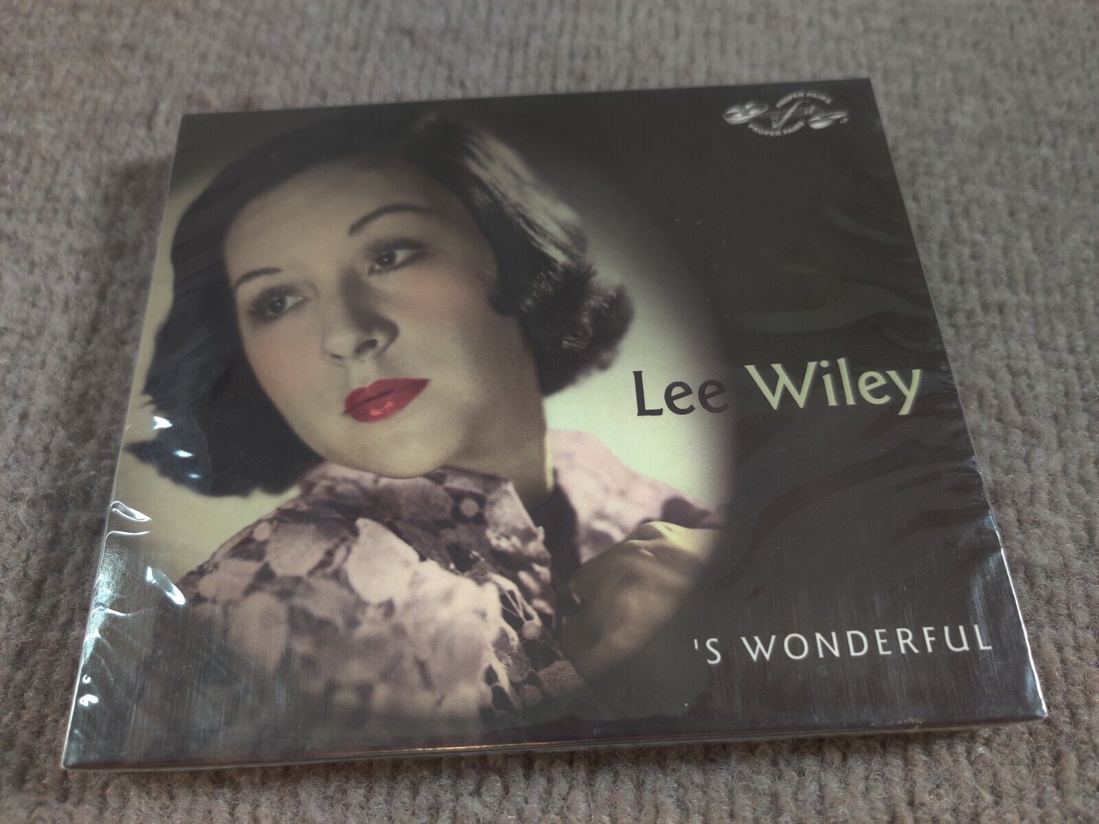 'S Wonderful by Lee Wiley 2 CD Set 2005 Proper Records NEW