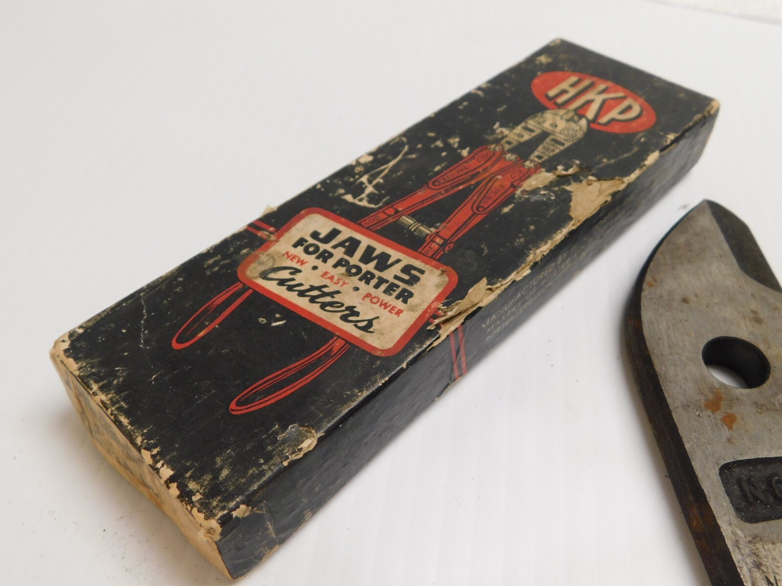 Vintage NOS HKP HK Porter No. 1 Bolt Cutter Jaws 3/8" Capacity Tools