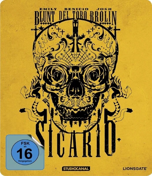 SICARIO/STEEL EDITION - BLUNT,EMILY/DEL TORO,BENICIO    BLU-RAY NEU - Bild 1 von 1