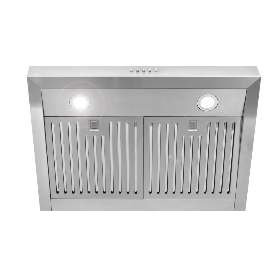 30 in Under Cabinet Range Hood (OPEN BOX) Stainless Steel, Washable Filters, LED - Image 4 of 4