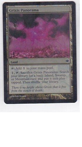 MTG FOIL SHARDS OF ALARA GRIXIS PANORAMA NM/M MAGIC THE GATHERING LAND COMMON