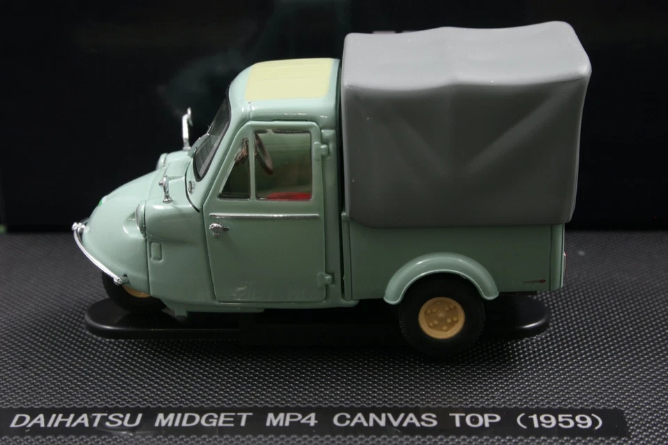Ebbro 43855 1: 43 比例 1959 年大发 Midget MP4 帆布顶部压铸模型汽车 — 第 3/4 张图片
