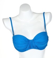 Profile by Gottex Womens Bralette Bikini Top Swimwear Blue Size 8