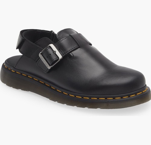 Dr. Martens Jorge II Herren Schwarz Leder Slingback Pantoletten !!(Größe II)