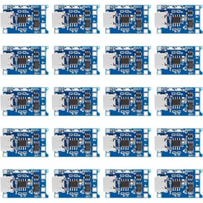 20PCS 5V 1A  Type C 18650 TP4056 Lithium Battery Charger Module Charging Board
