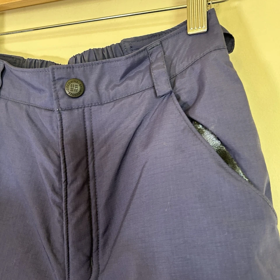 COLUMBIA Sz 10/12 Youth Navy Tectonite Insulated Ski Snowboard Snow Pants UNISEX - Image 3 of 4