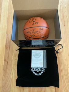 allen iverson autographed basketball