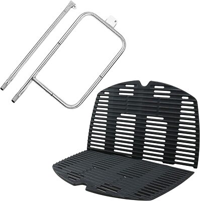 65032 Burner 7646 Cooking Grates Kit for Weber Q300 Q320 Q3000 Q3200 586002