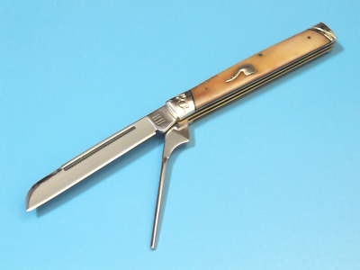 ROUGH RYDER RR1899 THE PIPE DOCTOR Tobacco smooth bone knife 3 5/8