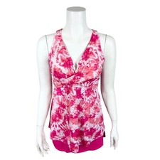 Kim Gravel x Swimsuits For All Women's Twist Fly-Away Top  Skirt Set Size 12