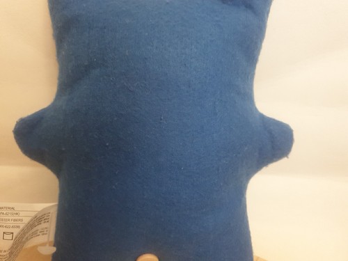 9" Fuggler Funny Ugly Monster - SIR HORNS ALOT - Blue Soft Plush Toy Pink Mouth - Picture 7 of 12