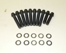Ford Fe 390 - 428 Intake Manifold Bolts Grade 8 Black Oxide 12-point New