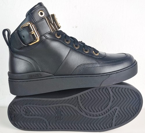 MOSCHINO Knöchel-Sneaker Damen Schuhe High-Top Sneaker Sportschuhe Gr.37 NEU - Bild 5 von 16