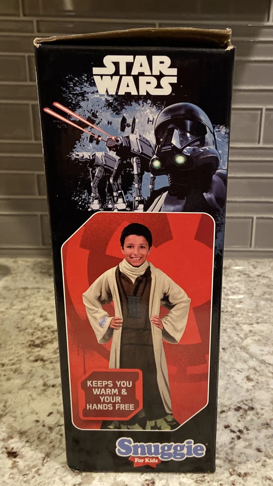 Disney Star Wars Fleece Snuggie Manta para Niños Yoda Nueva en Caja 54x42 Foto 2 de 4