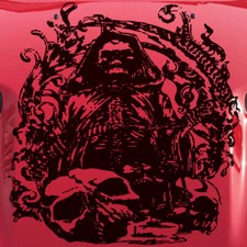 God Death Reaper Tailgate Hood Vehicle Decal Truck Car Vinyl Bed Sticker Graphic