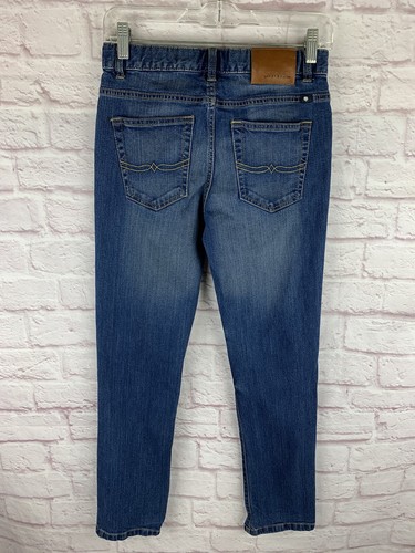 Lucky Brand Authentic Skinny Blue Stretch Denim Medium Wash Jeans Boys Size 14 - Picture 3 of 7