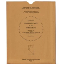 USGS Geologic Map: Camp Desert Rock Quadrangle, Nye County, Nevada