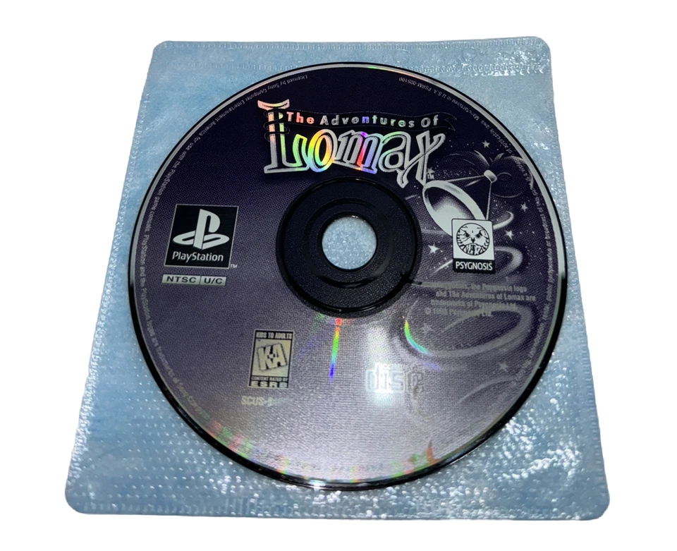 The Adventures of Lomax Sony PlayStation 1 PS1 Black Label Disc Only Tested - Image 3 of 3