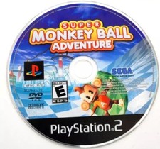 Super Monkey Ball Adventure (PlayStation 2, 2006) PS2 Game Disc Only Good!