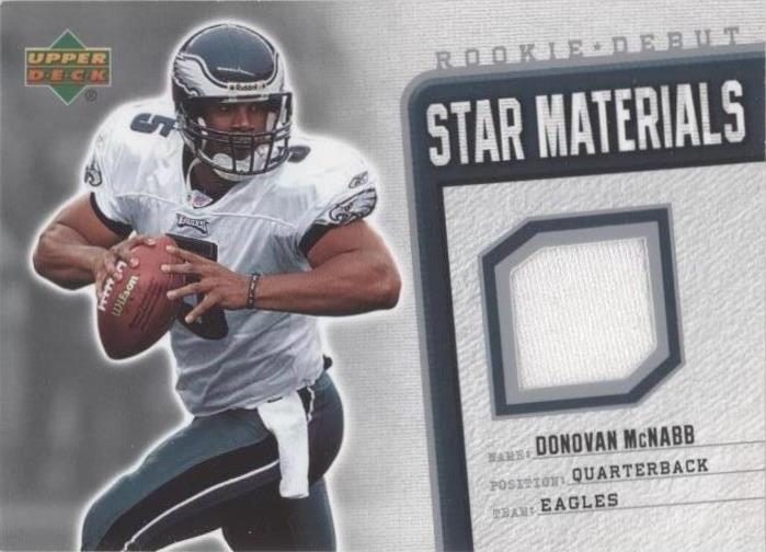 2006 Upper Deck Rookie Debut Donovan McNabb #SM-DM - 1 of 2