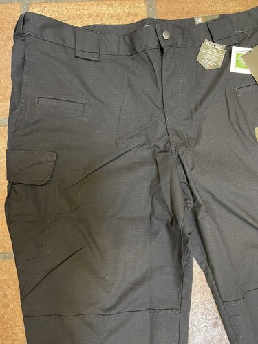 5.11 TACTICAL Pants 46 LONG Unhemmed STRYKE Pant FLEX TAC Black Gorpcore NWT - Picture 6 of 20
